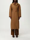 Max Mara Raincoat  Leisure Woman Color Camel In Brown