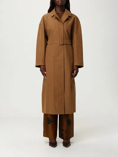 Max Mara Raincoat  Leisure Woman Color Camel In Brown