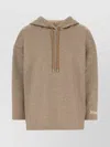 Max Mara Biscotto Cotton Blend Rally Sweatshirt