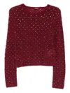 Max Mara Rally Sweater In Red