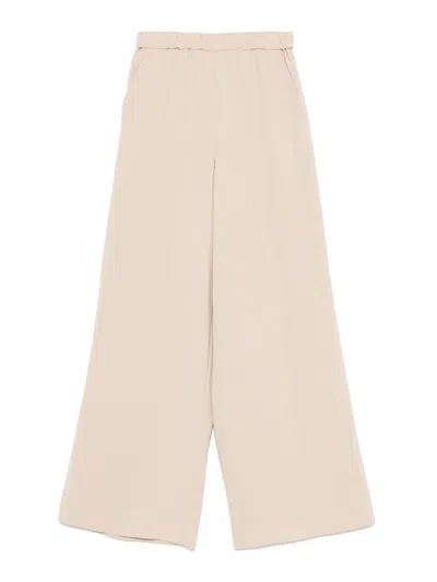 MAX MARA RAMADAM  WIDE CADY TROUSERS