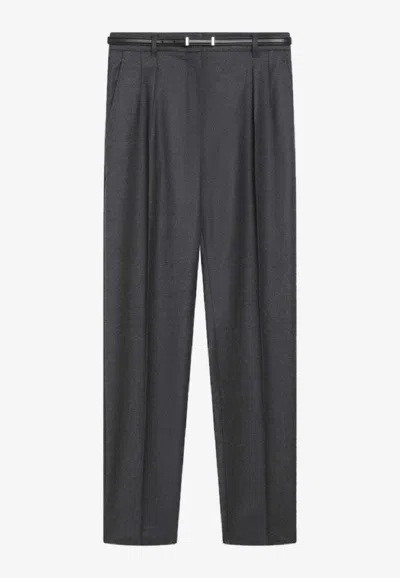 MAX MARA RANIA WOOL TAILORED PANTS