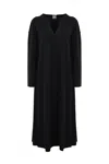Max Mara Rapace Jersey Dress In Blu