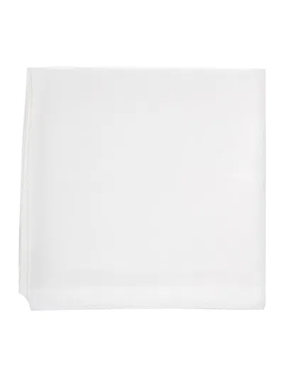 Max Mara Foulard Lampone In White