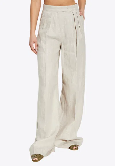 Max Mara Rauche Wide-leg Pants