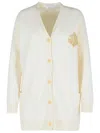 Max Mara 'wool Blend Cardigan Front Pockets'