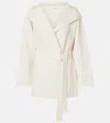 Max Mara Rea Belted Coat In Neutral