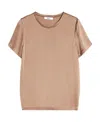 Max Mara Rebecca T-shirt In Nude