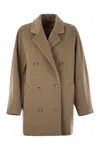 Max Mara Rebus - 101801 Icon Short Coat In Gray
