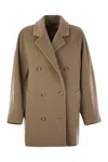 Max Mara Rebus - 101801 Icon Short Coat In Gray