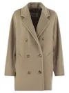 Max Mara Coat Double-breasted Notched Lapels