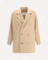 Max Mara Rebus 101801 Icon Wool And Cashmere Coat In Sand