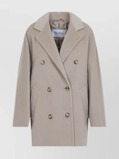 MAX MARA REBUS COAT WITH WOOL AND CASHMERE BLEND