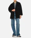 Max Mara Woman Overcoat Black Size 0 Virgin Wool In Black