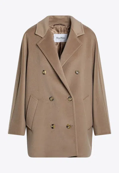 Max Mara 101801 Short Icon Coat In Camel Color In Neutral