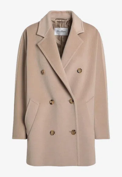 MAX MARA REBUS DOUBLE-BREASTED WOOL COAT