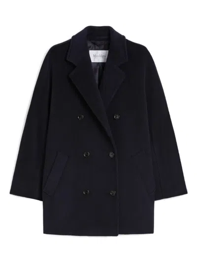 Max Mara Rebus Short Coat Blue