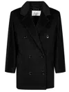 Max Mara Rebus Coat In Blue