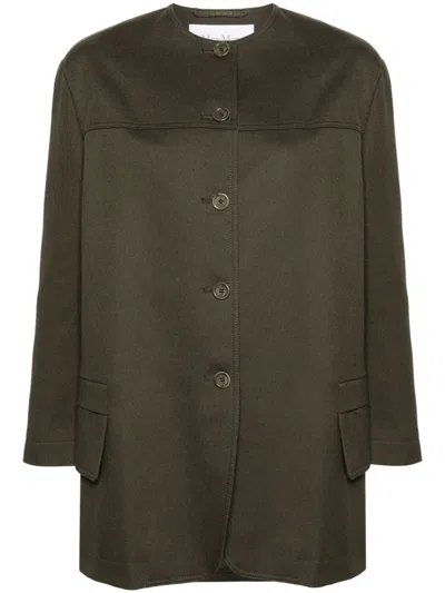 MAX MARA RECITAL TWILL SHIRT JACKET