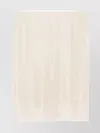 Max Mara Rectangle Scarf With Lurex Monogram Detailing