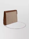 Max Mara Rectangular Clutch Bag Chain Strap In Brown