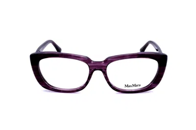 MAX MARA RECTANGULAR FRAME GLASSES