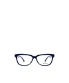 Max Mara Rectangular Frame Glasses In Blue