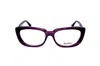 Max Mara Rectangular Frame Glasses In White