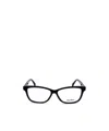 Max Mara Rectangular Frame Glasses In White