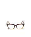 Max Mara Rectangular Frame In Brown