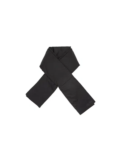 Max Mara Rectangular Scarf In Black