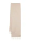 Max Mara Rectangular Scarf In Neutrals