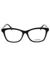 Max Mara Rectangular Women's Eyeglasses - Model Mm5032-f In Black