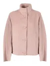 Max Mara Studio Giaccone Caladio In Pink