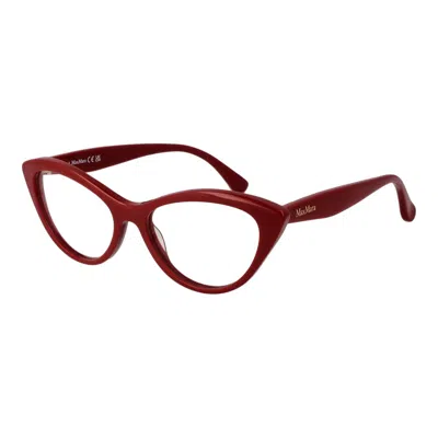 Max Mara Red Acetate Glasses Women's (frames)