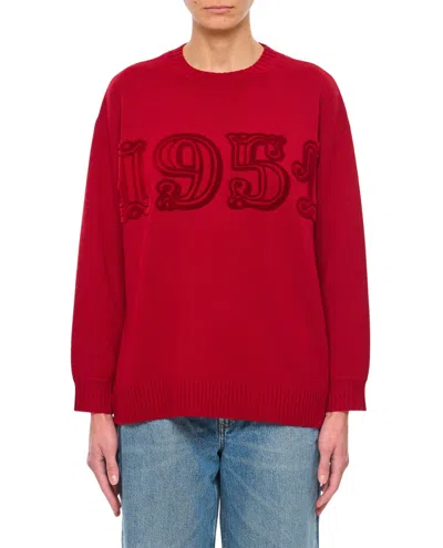 MAX MARA MAX MARA RED FIDO 1951 KNITWEAR