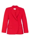 Max Mara Red Polyester Wool Spxgufo In Red