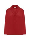 Max Mara Red Shirt In Red