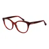 Max Mara Red Women Glasses Frame In Red