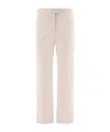 Max Mara Regular Casual Pants In Nude