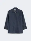 Max Mara Regular-fit Denim Shirt In Blue