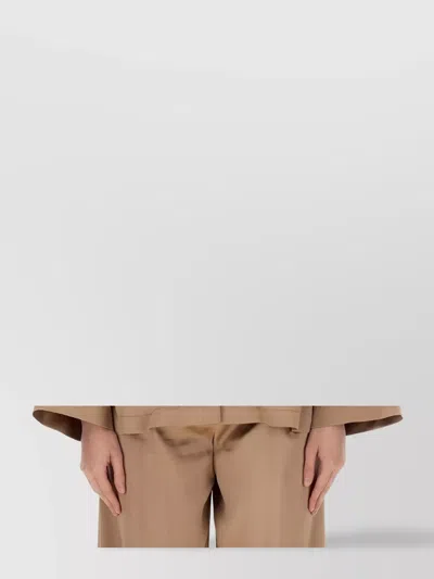 Max Mara Regular Fit Long Sleeve Shirt With Pockets