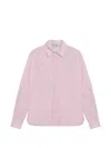 Max Mara Poplin Buttoned Shirt In Pink