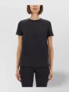 Max Mara Regular Fit T-shirt Chest Pocket Detail In Black