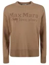 Max Mara Relaxed Fit Brown Sweater In Brown