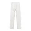MAX MARA RELAXED FIT TROUSERS WITH DRAWSTRING WAIST