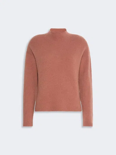 Max Mara Relaxed-cut Cashmere-yarn Sweater In Pink