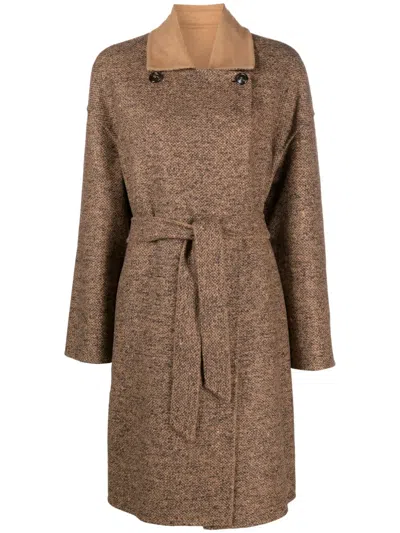 MAX MARA REVERSIBLE CAMEL HAIR-BLEND COAT
