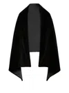 Max Mara Reversible Cape In Multi