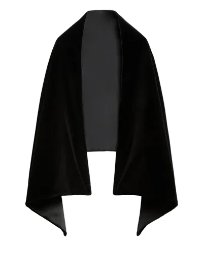 Max Mara Reversible Cape In Multi